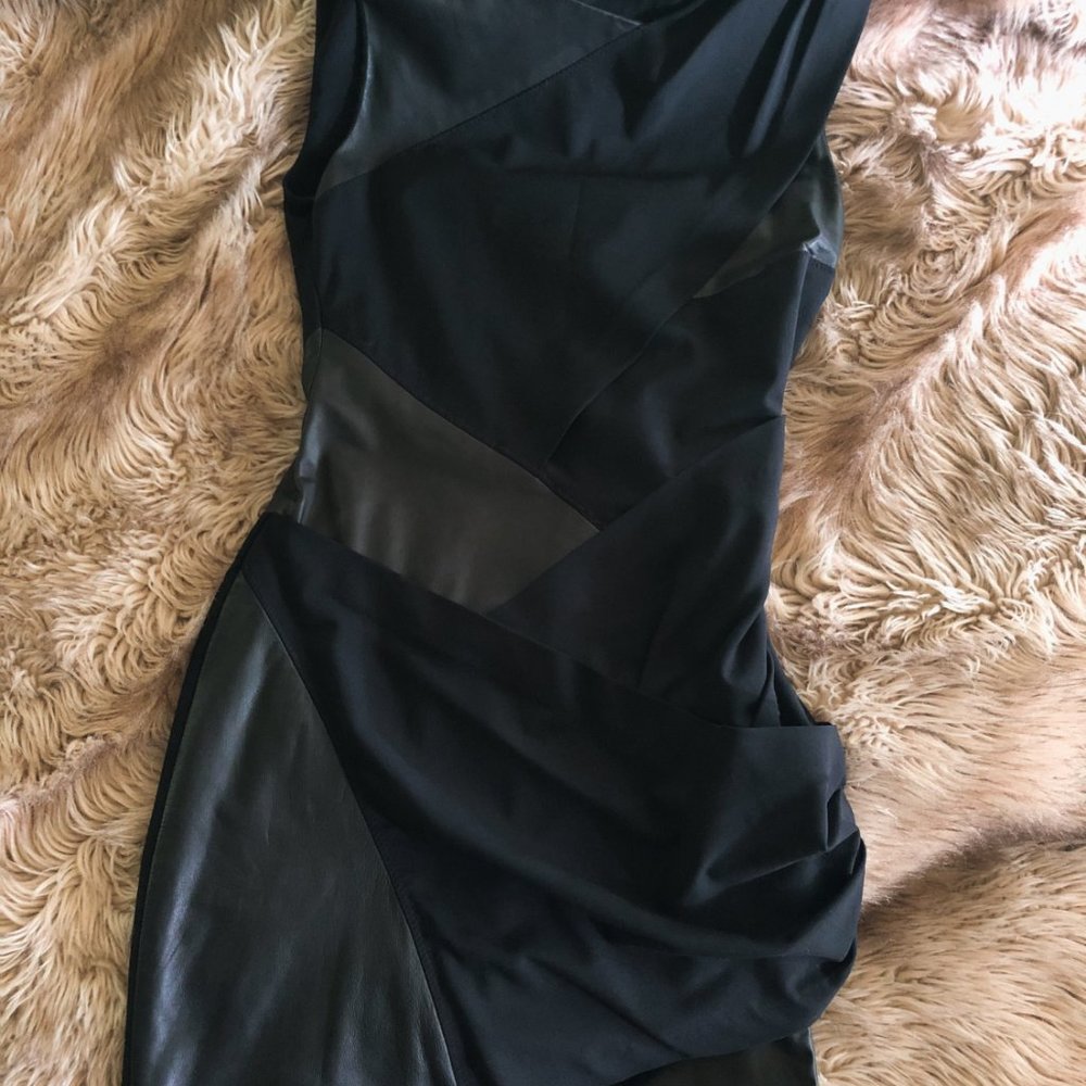 Thakoon Bandage Dress with leather - Picture 4 of 8